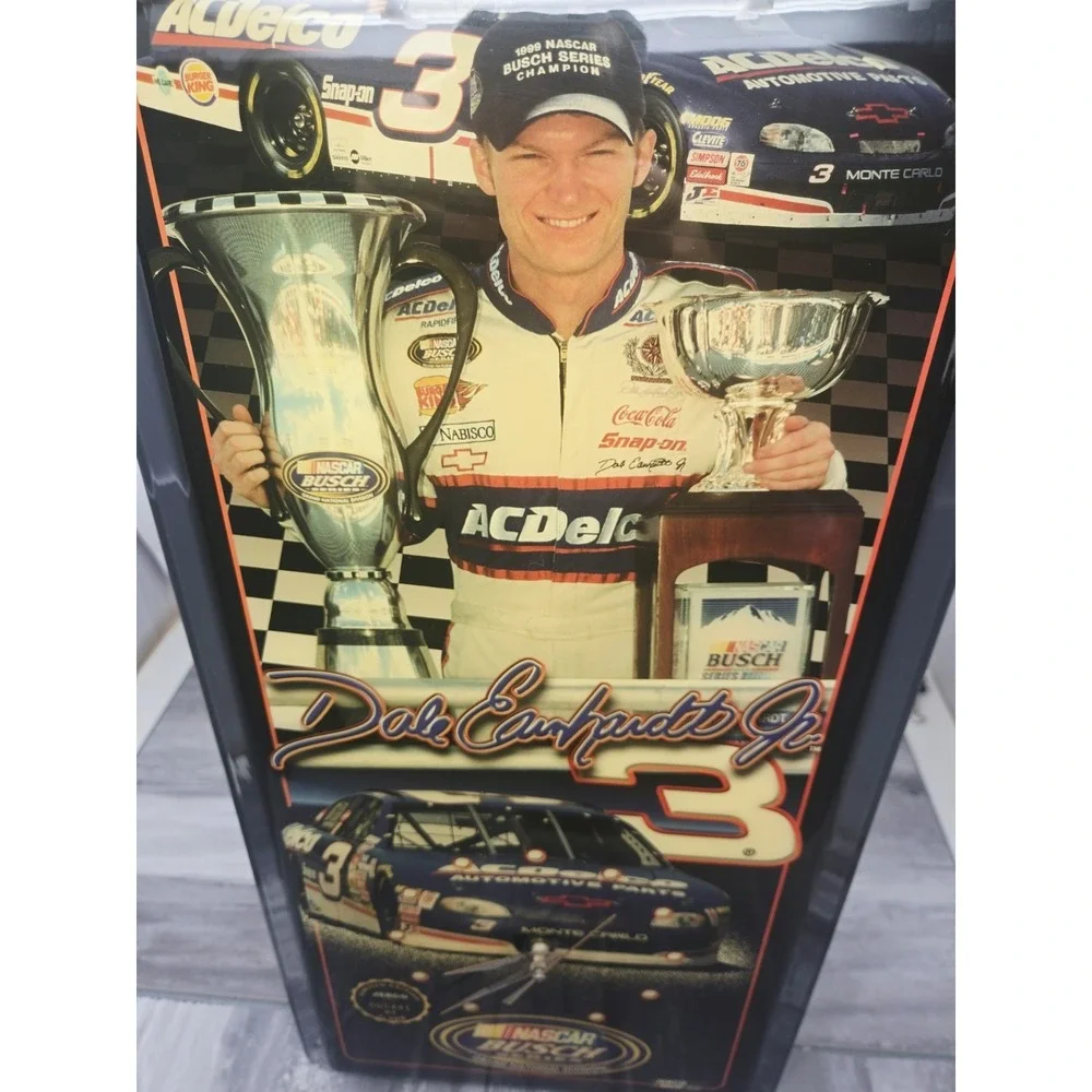 Jebco Dale Earnhardt Jr #3 AC Delco Monte Carlo  Wall Clock Limited Gold Box